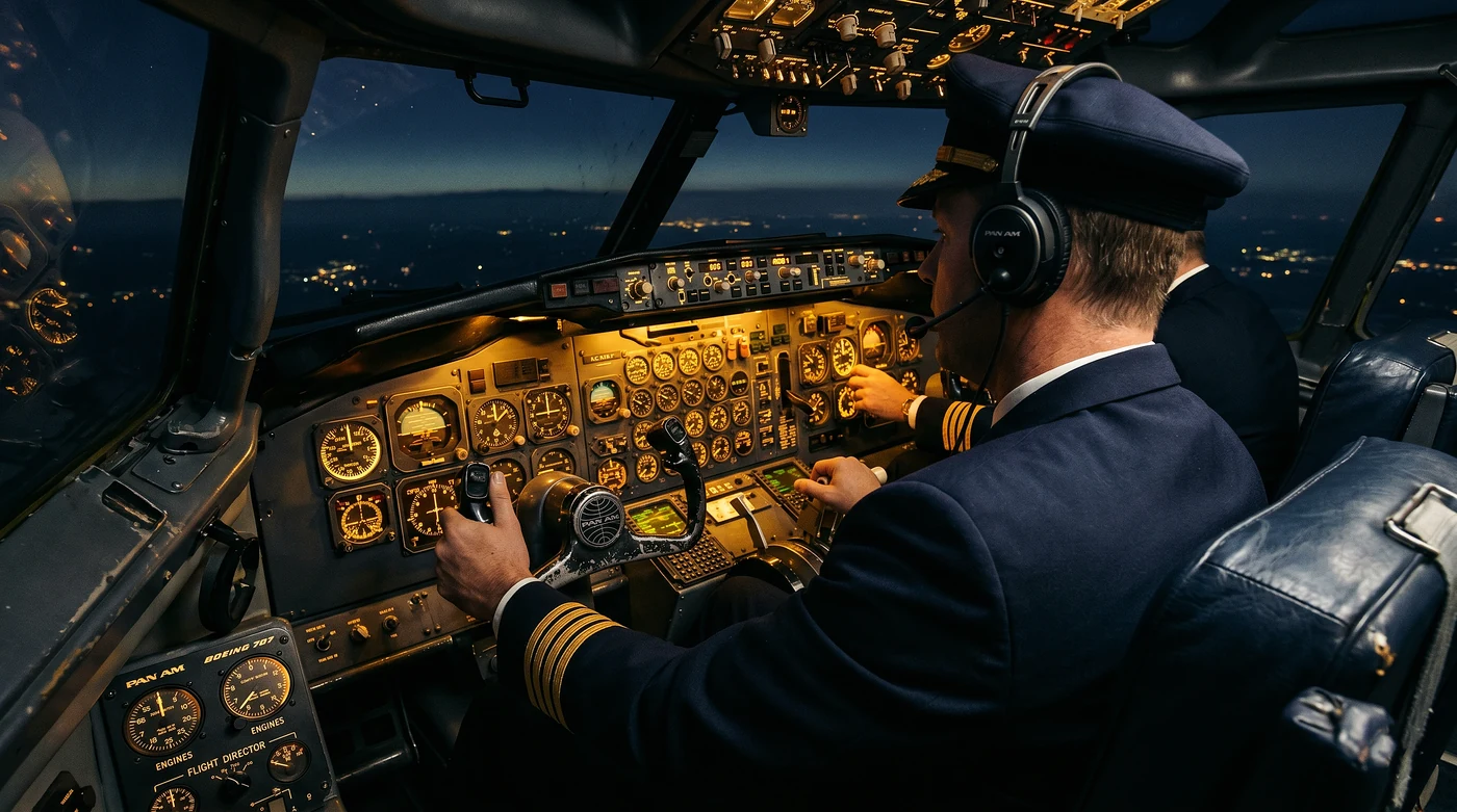Cockpit aviônico · BI Operacional IB7
